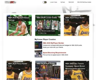 Nba2K.io(NBA2K Locker Codes and Info) Screenshot