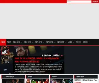 Nba2K.org(Rosters & Mods for NBA 2K Games) Screenshot