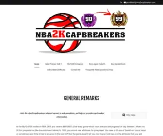 Nba2Kcapbreakers.com(Learn how long it takes to level up on 2K) Screenshot
