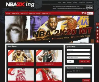 Nba2King.com(Buy NBA 2K MT) Screenshot