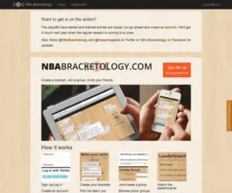 Nbabracketology.com(NBA Bracketology) Screenshot