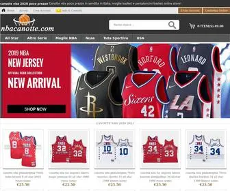 Nbacanotte.com(Canotte nba uomo/Canotte nba poco prezzo/Canotte basket scontate) Screenshot