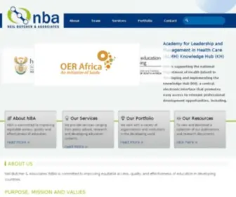 Nba.co.za(Neil Butcher and Associates) Screenshot
