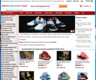 Nbakevindurant.com(Cheap Kevin Durant Shoes) Screenshot