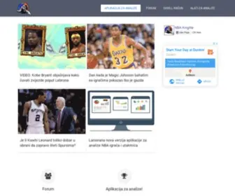 Nbaknights.com(NBA Knights) Screenshot