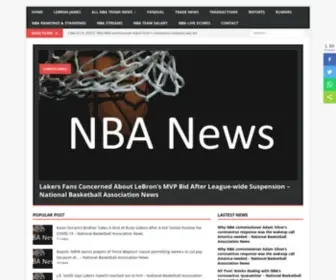 Nbanewsnow.com(NBA News and Rumors) Screenshot