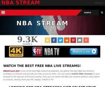 Nbastream.net(Watch free and high quality streams) Screenshot