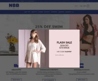 NBblingerie.net(Women's Lingerie) Screenshot