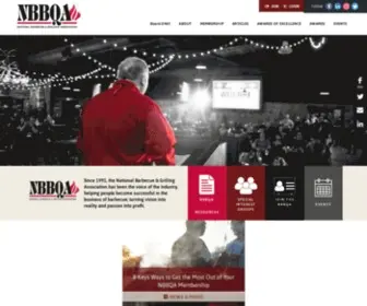 NBbqa.org(National Barbecue & Grilling Association) Screenshot