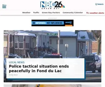 NBC26.com(Green Bay Wisconsin News and Headlines) Screenshot