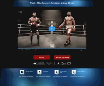 NBC4K.co(Mike Tyson vs Roy jones Jr Live Stream) Screenshot