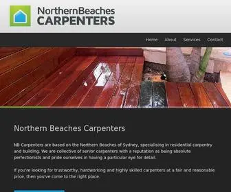 Nbcarpenters.com.au(Northern Beaches Carpenters) Screenshot