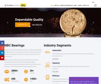 NBcbearings.com(Best Bearing Manufacturer In India) Screenshot