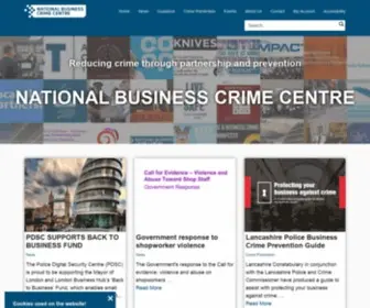 NBCC.police.uk(NBCC National Business Crime Centre) Screenshot