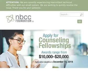 NBCCF.org(The NBCC Foundation) Screenshot