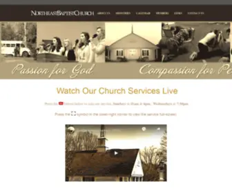 NBCDanbury.org(Northeast Baptist Church) Screenshot