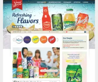 NBcfiz.com(National Beverage Corp) Screenshot