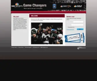 NBCsportsgamechangers.com(NBC Sports Game Changers) Screenshot