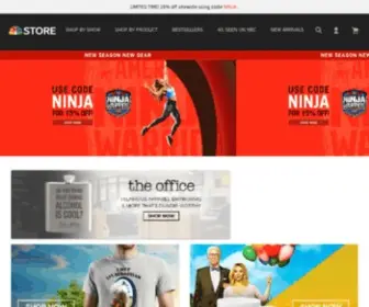 Nbcuniversalstore.com(NBCUniversal Store Merchandise) Screenshot