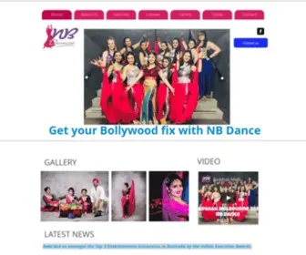 Nbdance.com.au(NB Dance (Bollywood Dance Melbourne)) Screenshot