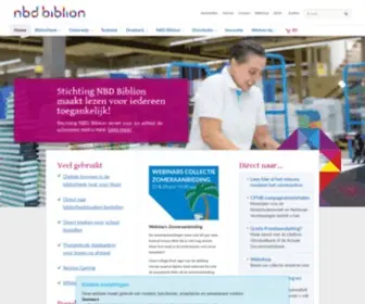 NBdbiblion.nl(NBD Biblion) Screenshot