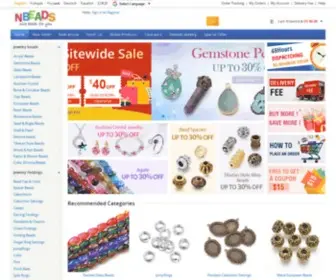 Nbeads.com(Cheap Jewelry Making Supplies) Screenshot
