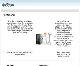 Nbed.nb.ca(Government of New Brunswick) Screenshot