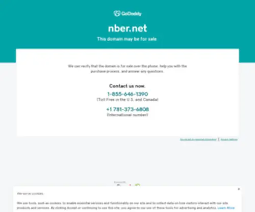 Nber.net(Web hosting provider) Screenshot