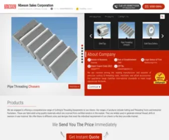 Nbesonsales.com(Nbeson Sales Corporation) Screenshot