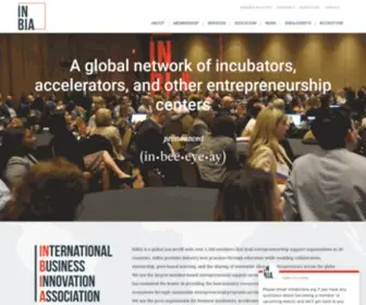 Nbia.org(Global Network of Entrepreneurial Ecosystem Builders InBIA) Screenshot