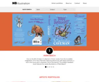 Nbillustration.com(NB Illustration) Screenshot