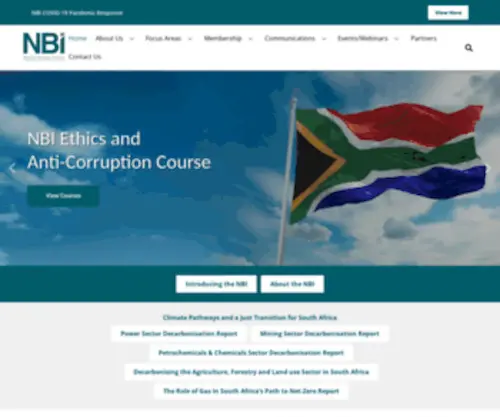 Nbi.org.za(Nbi) Screenshot
