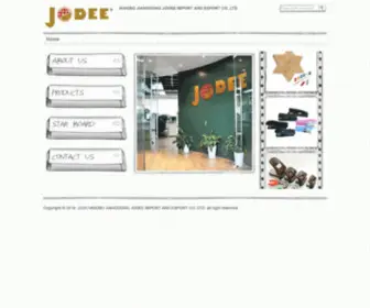 Nbjodee.com(NINGBO JIANGDONG JODEE IMPORT AND EXPORT CO) Screenshot