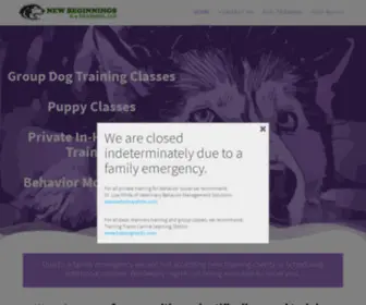 NBK9Training.com(Northern KY Dog Training) Screenshot