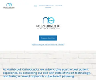 Nbkortho.com(Northbrook Orthodontics) Screenshot