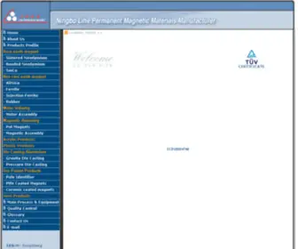 Nblihe.com(China Lihe Permanent Magnetic Materials) Screenshot