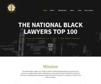 NBltop100.org(The National Black Lawyers) Screenshot