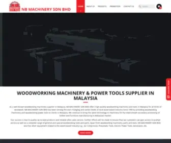 Nbmachinery.com.my(NB Machinery) Screenshot