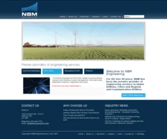 Nbmengineering.com(NBM Engineering) Screenshot