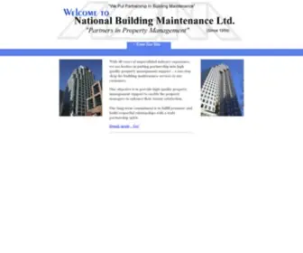 NBMLTD.com(National Building Maintenance Ltd) Screenshot