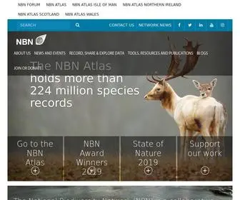 NBN.org.uk(National Biodiversity Network) Screenshot