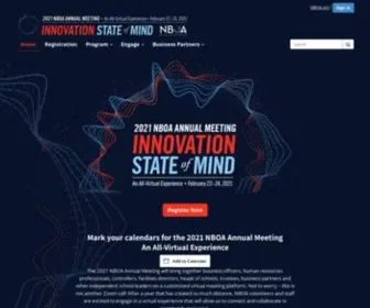 Nboaannualmeeting.org(Annual Meeting 2021) Screenshot