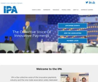 NBpca.com(Innovative Payments Association) Screenshot