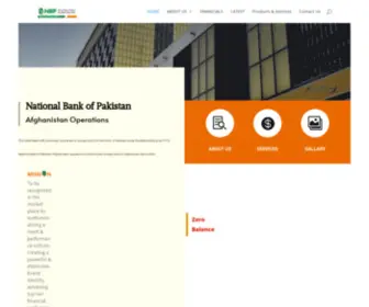 NBP.com.af(National Bank of Pakistan) Screenshot