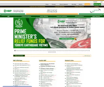 NBP.com.pk(National Bank of Pakistan) Screenshot