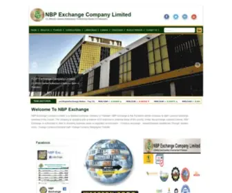 Nbpecl.com.pk(NBP EXCHANGE) Screenshot