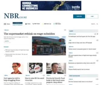 NBR.co.nz(The National Business Review Online) Screenshot