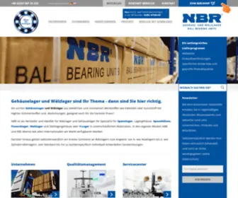 NBR.eu(Wälzlager & Gehäuselager) Screenshot