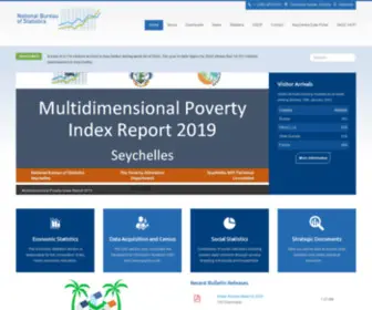 NBS.gov.sc(National Bureau of Statistics Seychelles) Screenshot