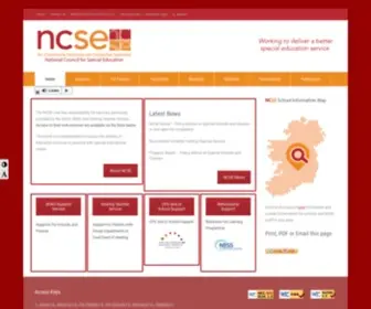 NBSS.ie(Working to deliver a better special education service) Screenshot